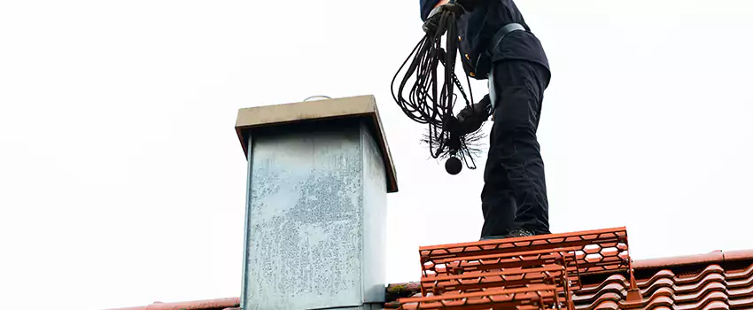 Chimney Brush Cleaning in Darien, Connecticut