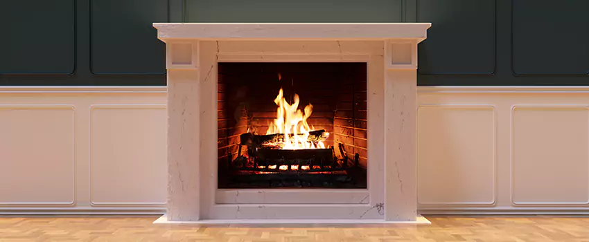 Open Flame Wood-Burning Fireplace Installation Services in Darien, Connecticut