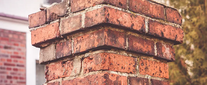 Cracked Chimney Bricks Repair Cost in Darien, Connecticut